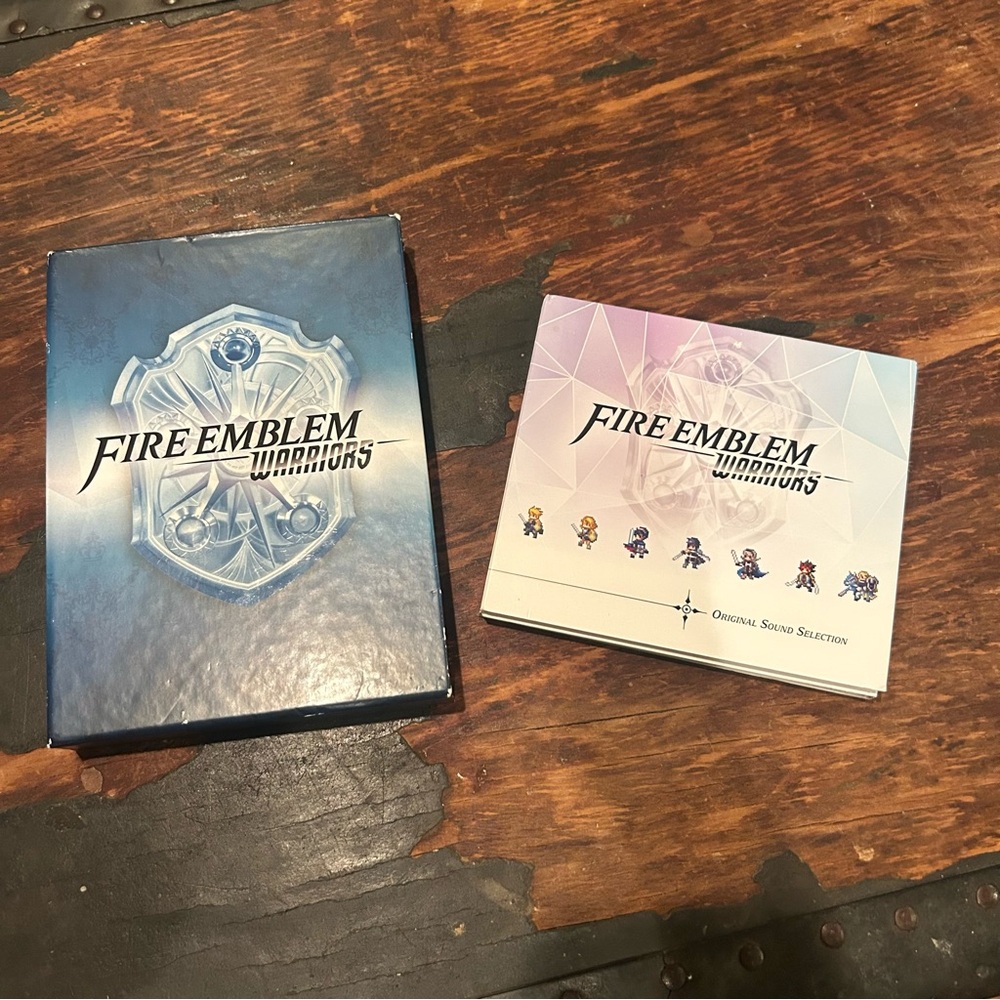 FIRE EMBLEM WARRIORS ORIGINAL SOUND SELECTION and set of 25 Collectors Cards